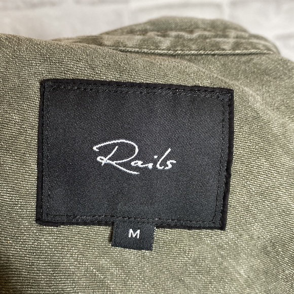 Rails Ingrid acid wash button down shirt - Picture 5 of 8